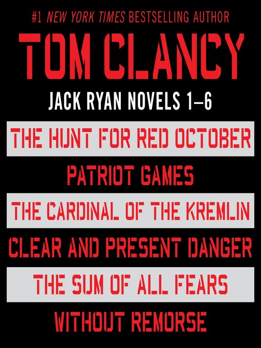 Title details for Jack Ryan, Books 1-6 by Tom Clancy - Wait list